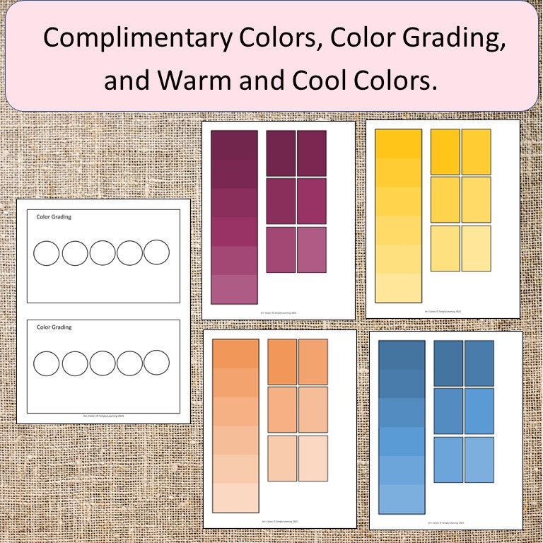 Art Colors: Warm and Cool Colors, Grading Colors, Complimentary Colors ...