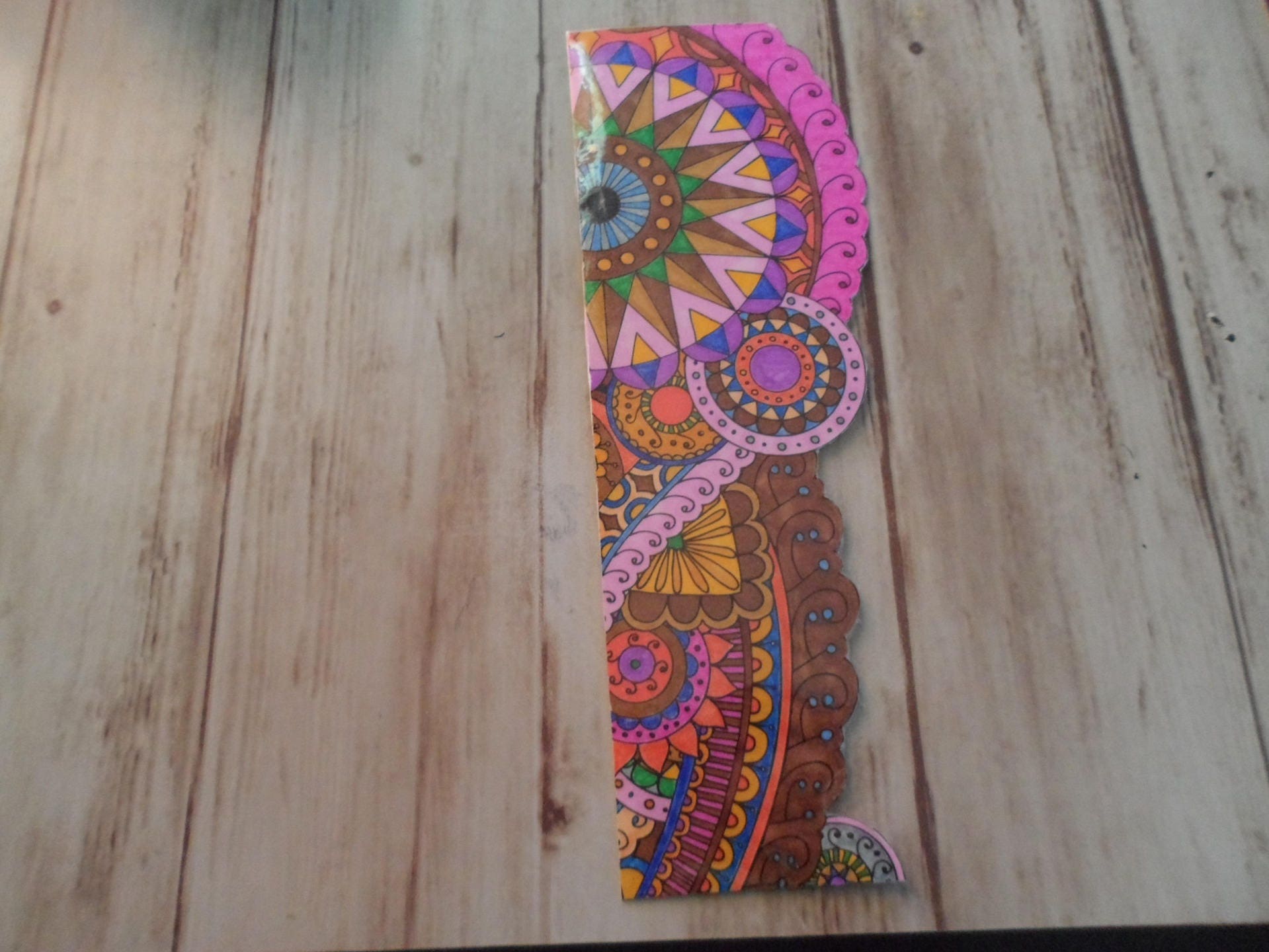 Marque Page Mandala A Imprimer Gratuit www.etsy.com