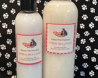 GoatMilk Pet Wash - Oatmeal & Honey