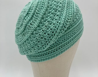 Handmade Crochet Slouch Beanie Hat