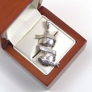 Birmingham City FC .925 Sterling Silver Pendant Hand made in Birmingham image 1