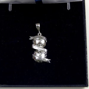 Birmingham City FC .925 Sterling Silver Pendant Hand made in Birmingham image 5