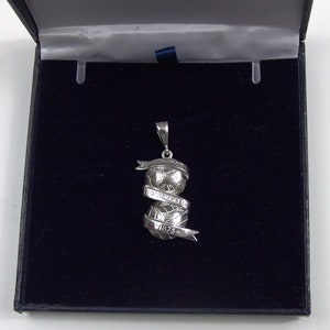 Birmingham City FC .925 Sterling Silver Pendant Hand made in Birmingham image 3