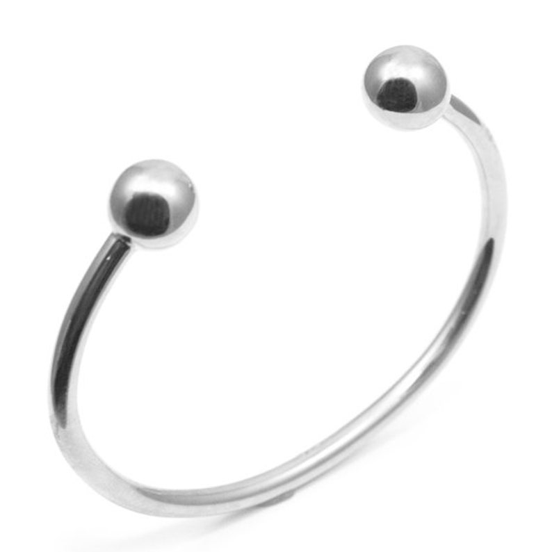 Sterling Silver Bangle 70mm - UK