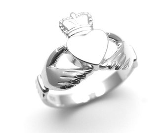 Claddagh Ring Sterling Silver