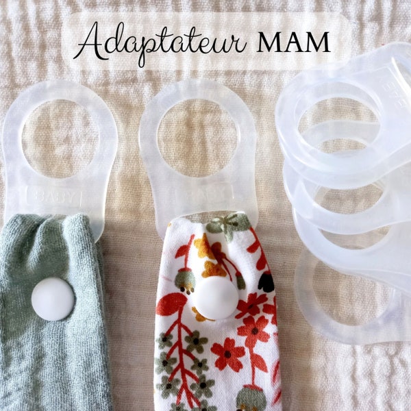 Adaptateur tétine MAM en silicone