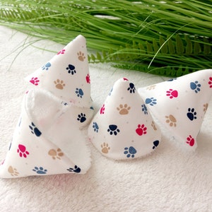 Lots of pee tipi pee guard pee stopper pee cone in bamboo sponge and fabric Pee protector Bears and little paws image 4