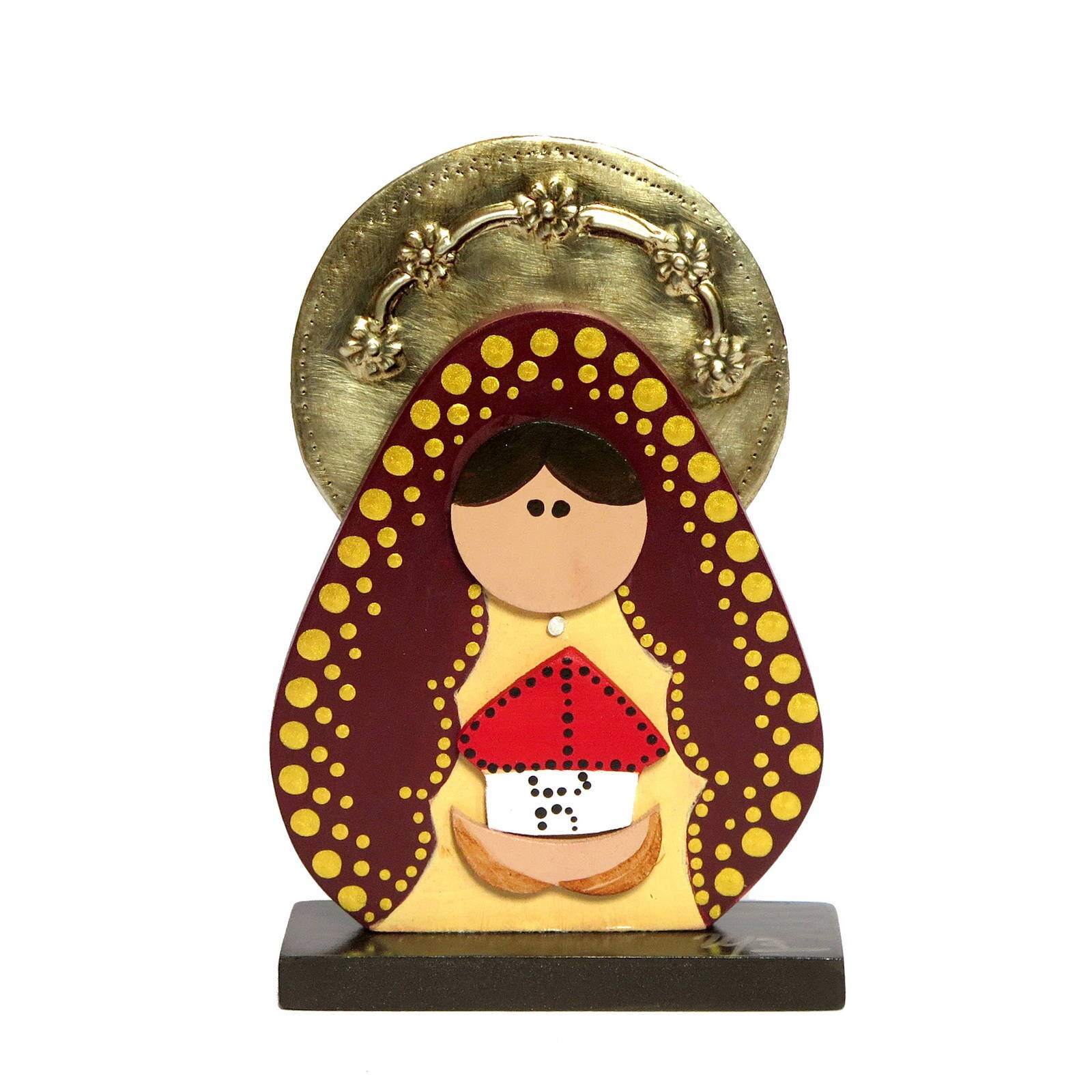 Set of 2 Saint Eduvigis Santa Eduvigis Small metal Etsy