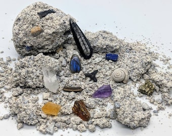 Gemstone and Fossil Excavation Dig Kit