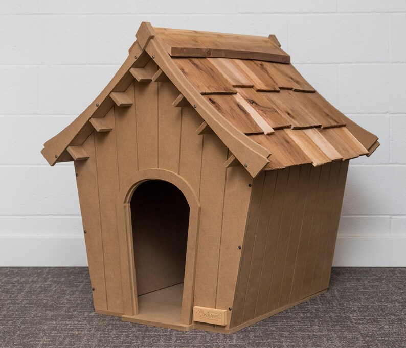 Centennial Dog House Outdoor, Indoor, Solid Wood, Modular and Modern