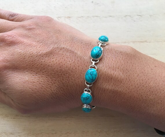 Turquoise bracelet womens discount