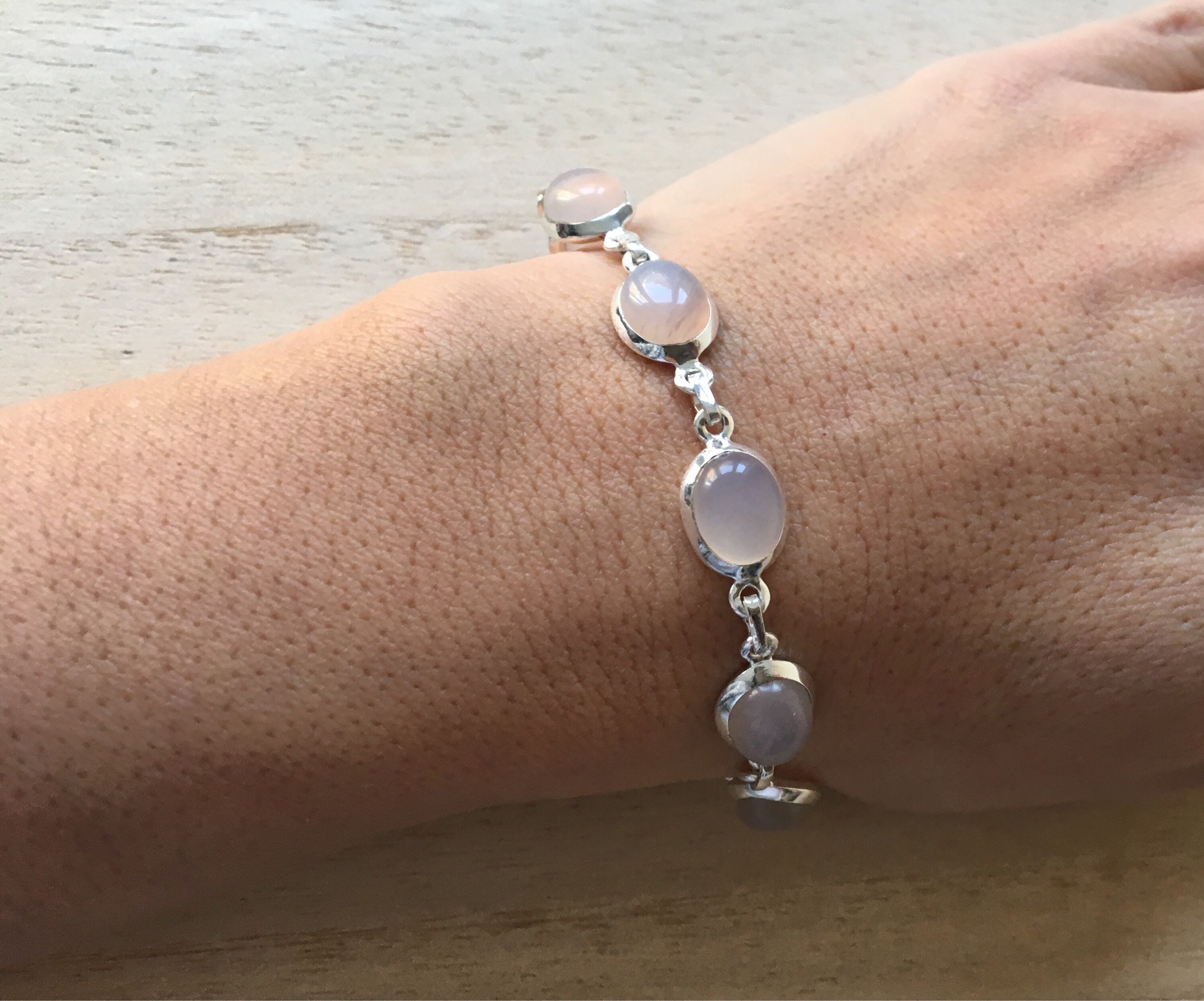 ★rosemont★ [Rosemont] 14K Bracelet La Vie En Rose RS1436 La Vie En Rose Bracelet - Etsy