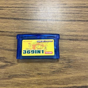 Karta z grą 369 w 1 GBA 32 Bit do Game Boy Advance i SP/NDS Pokemon