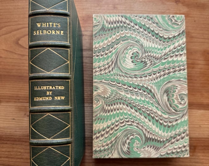 Featured listing image: The Natural History of Selborne, Rev Gilbert White, Illustrated by Edmund New, 1902