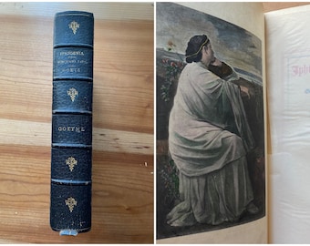 Iphigenia in Tauris, Torquotto Tasso, J. W. von Goethe's Works, Weimar Edition, Hand Colored, Limited, Numbered 2 of 500