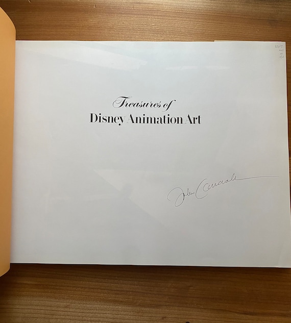 Signed * Treasures of Disney Animation Art, Walt Disney