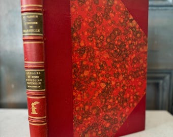 Large / Near Folio 1914 French, Annales du Musée d'histoire Naturelle de Marseille, Art History