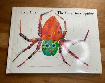 Signed * The Very Busy Spider, Eric Carle, Early Printing