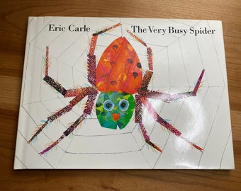 Signed * The Very Busy Spider, Eric Carle, Early Printing