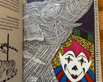 Mystery Girls' Circus Art Book, Katherine Dunn & Mare Blocker, First Edition, 1991