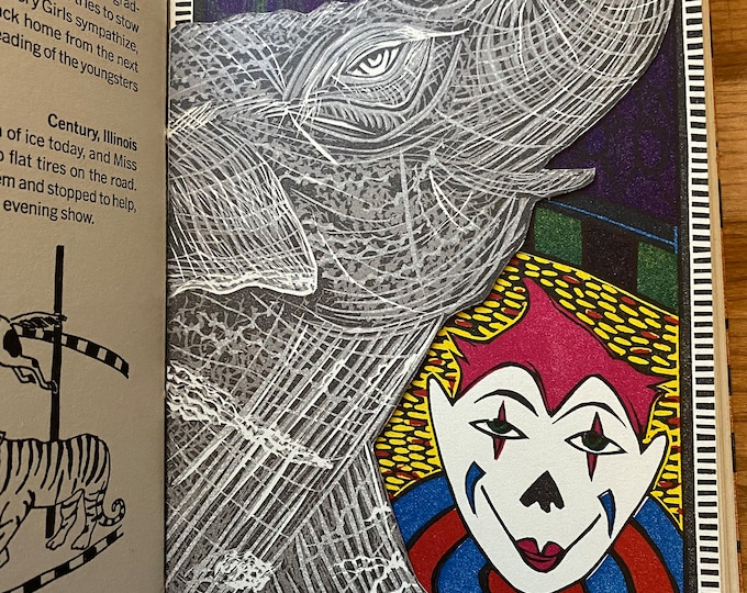 Featured listing image: Mystery Girls' Circus Art Book, Katherine Dunn & Mare Blocker, First Edition, 1991