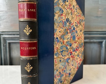 Stray Leaves of Science and Folk-Lore, Scoffern, MB Lond. 1870, Tinsley Brothers, Vampires, Witches, Magic