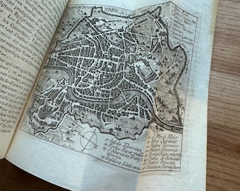 19th Century Antique Travel Guide of Rome, Italy, Itineraire Instructif de Rome, Monuments, Art and Architecture, Vasi, 1820