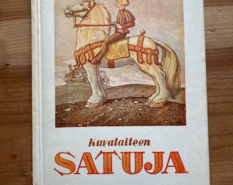 Fine Art Fairy Tales, 1945, kuvataiteen Satuja, kuvittanut Börn Landström, Finland, First Edition