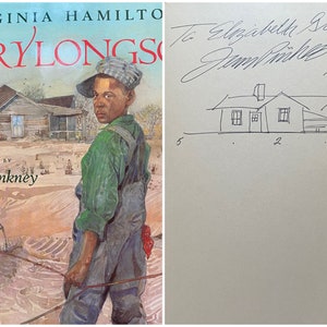 Signed * Drylongso by Virginia Hamilton, illustrated by Jerry Pinkney copyright 1992 Original Drawing