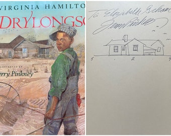 Signed * Drylongso by Virginia Hamilton, illustrated by Jerry Pinkney copyright 1992 Original Drawing