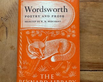 Vintage Wordsworth Poetry and Prose, Reynard Library, 1955