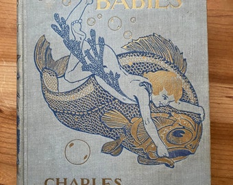 The Water Babies, Charles Kingsley, A E Jackson illustrated, Humphrey Milford, London, Early 1900s