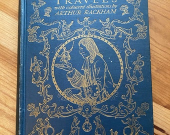 Gulliver's Travels, Jonathan Swift, Illustrated by Arthur Rackham, First edition, Rare children's book, JM Dent & Co, 1909