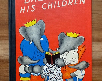 Babar and His Children, Vintage Book Club Edition, Random House 1966