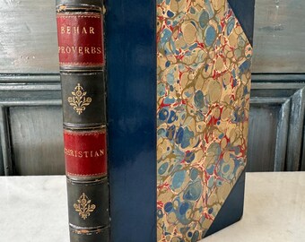 Behar Proverbs, Arranged by Subject, John Christian, 1891, Kegan Paul, London