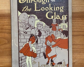 Through the Looking Glass, Lewis Carroll, Illustrated by M L Kirk, 1905, Frederick A Stokes Company