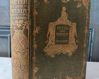 Peter and Wendy, J M Barrie, London Hodder and Stoughton, 1911, 1st Issue, UK Edition/Printing