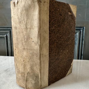 Io Jacobi Rambach II, Institutiones Hermenevticae Sacrae, Latin Biblical Observations 1752, Vellum Binding, Black Fore-edge