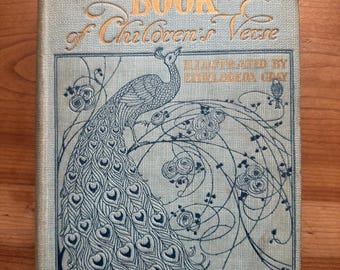 The Treasure Book of Children's Verse, Mabel and Lillian Quiller-Couch, Illustrated M. Etheldreda Gray, Early 1900s