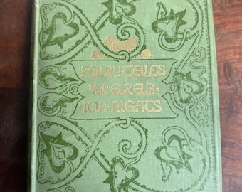 Fairy Tales from The Arabian Nights, E Dixon, JD Batten, 1893, First Edition