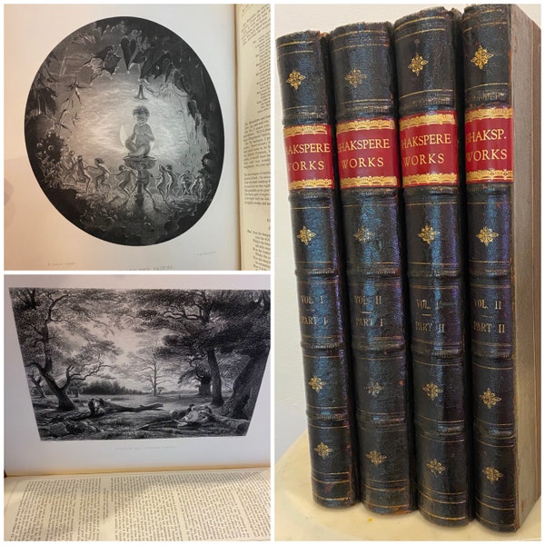 Near Folio, The Works of Shakspere, Imperial Edition, Charles Knight, Virtue & Company, 1824