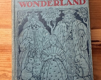 Alice's Adventures in Wonderland, Lewis Carroll, A E Jackson illustrated, Hodder & Stoughton, New York