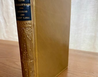 Signed Zaehnsdorf Binding, Tales from Shakespeare, Charles and Mary Lamb, 1898