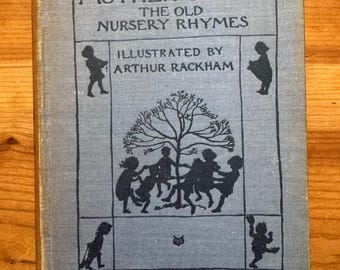 Arthur Rackham's Mother Goose Nursery Rhymes - 1933 Illustrated Edition