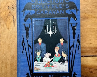 Doctor Dolittle's Caravan, Hugh Lofting, Frederick A Stokes Company, 1927, Second Printing