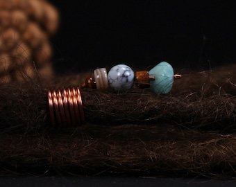 Dread Jewelry, Wire Bead, Wire Dread Bead, Dread Beads, Boho Dread Jewelry