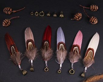 Dread Schmuck, Dread Bead, Dread Jewelry, Dread Feather, different Colours