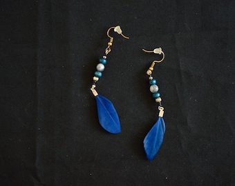 Feather Earrings, Feather Jewelry, Earrings