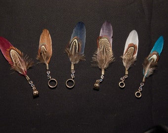 Dread Schmuck, Dread Bead, Dread Jewelry, Dread Feather, different Colours