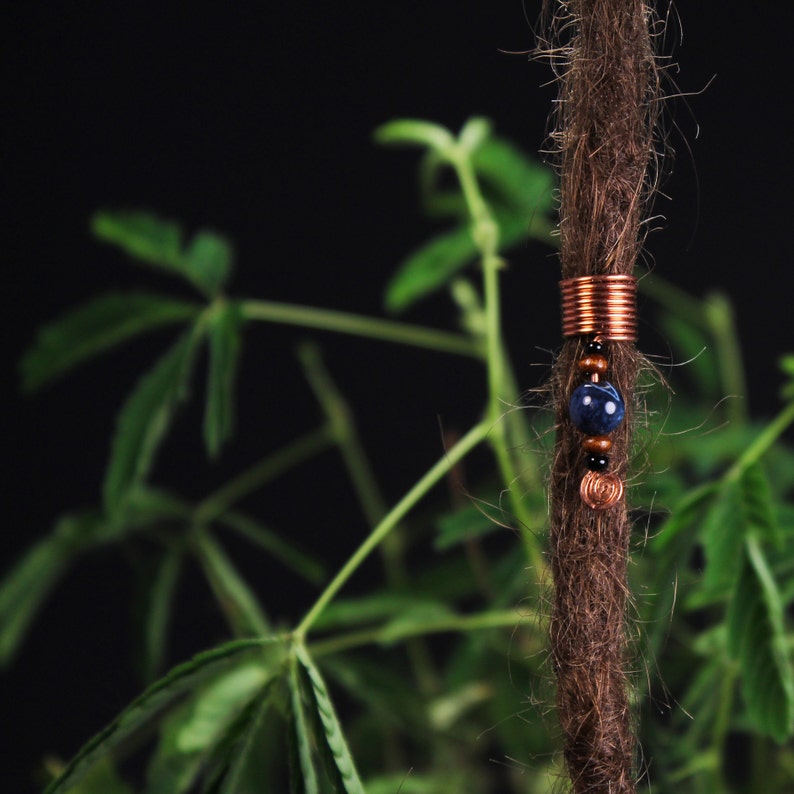 Wire Bead Boho Dread Jewelry Dread Jewelry Wire Dread Bead Dread Beads